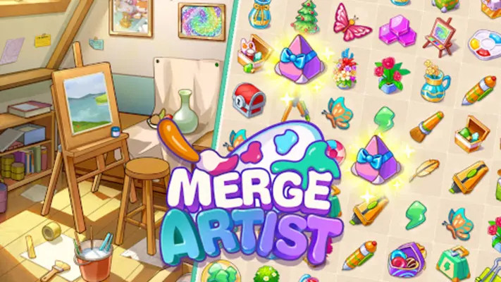 Merge Artist Pair Merge Games android App screenshot 7